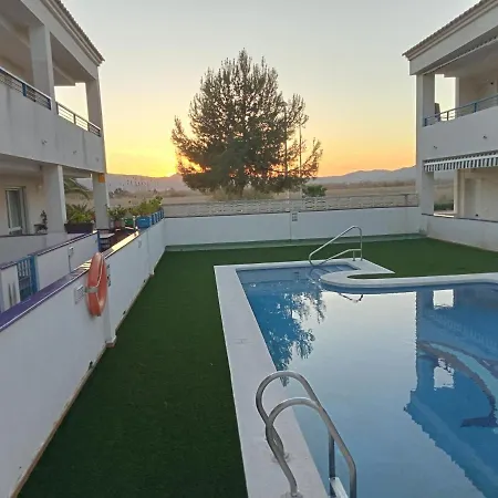 Playa Almarda Corinto, Piscina, Wifi,2 Terrazas, Barbacoa,tranquilo * Sagunto