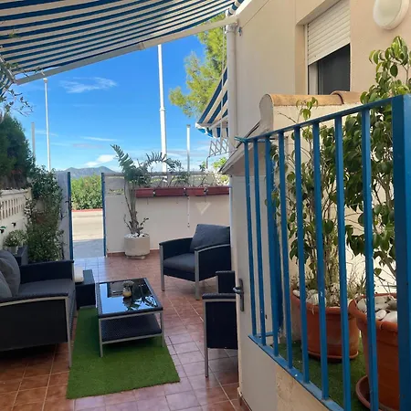 Playa Almarda Corinto, Piscina, Wifi,2 Terrazas, Barbacoa,tranquilo Appartement *