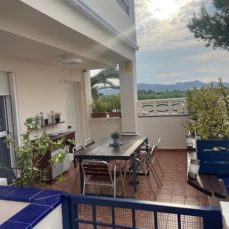Playa Almarda Corinto, Piscina, Wifi,2 Terrazas, Barbacoa,tranquilo