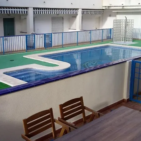 Apartment Playa Almarda Corinto, Piscina, Wifi,2 Terrazas, Barbacoa,tranquilo