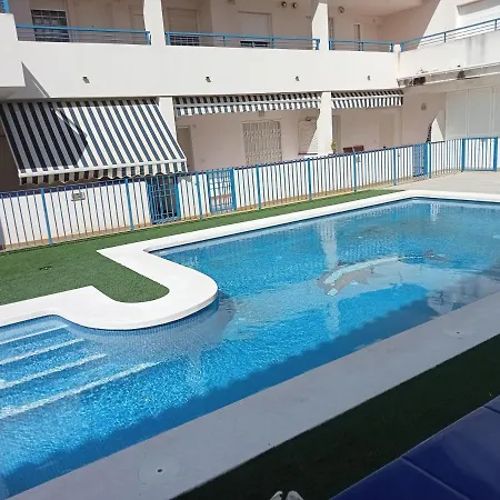 Playa Almarda Corinto, Piscina, Wifi,2 Terrazas, Barbacoa,tranquilo Lejlighed *