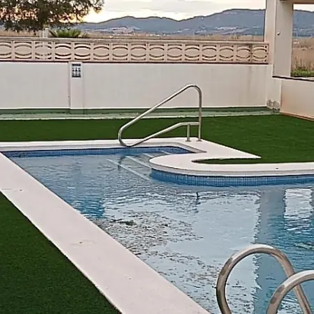 Playa Almarda Corinto, Piscina, Wifi,2 Terrazas, Barbacoa,tranquilo Appartamento